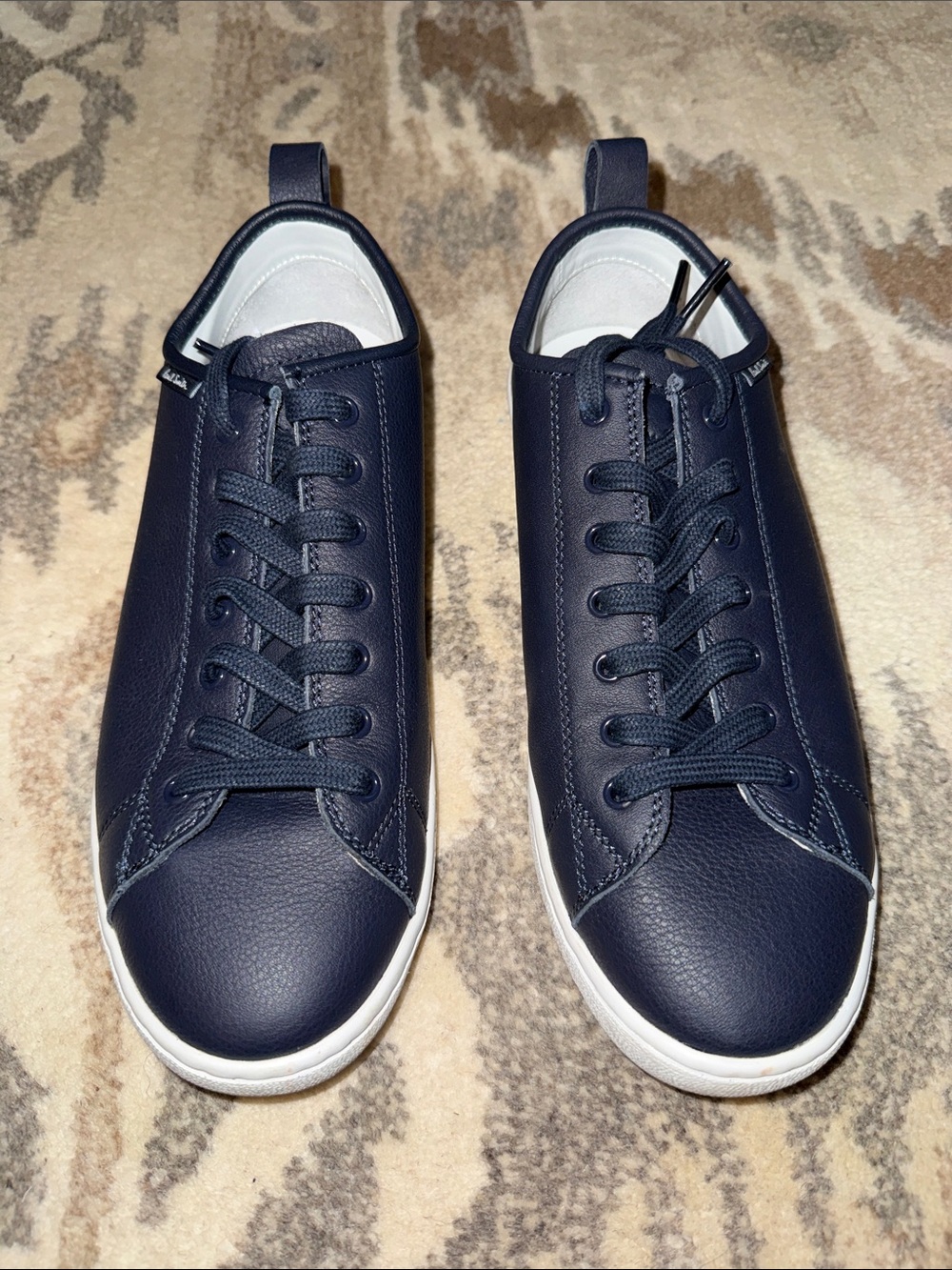 PS Paul Smith Men's Navy Leather Sneakers 8